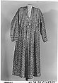 Coat (Chuga), Wool, metal wrapped thread; twill weave, embroidered