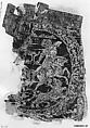 Textile Fragment with Hunting Scene, Silk; samite