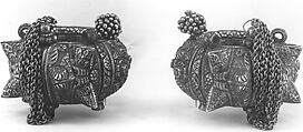 Anklet, One of a Pair, Silver
