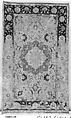 Carpet, Silk, metal wrapped thread; tapestry weave