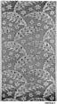 Loom Width with Serrated Leaf Design, Silk, metal wrapped thread; lampas (kemha)