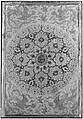 Rosette Bearing the Name and Title of Emperor Aurangzeb (Recto), from the Shah Jahan Album, Mir 'Ali Haravi (died ca. 1550), Ink, opaque watercolor, and gold on paper