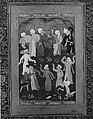 "Dancing Dervishes", Folio from the Shah Jahan Album, Mir &#39;Ali Haravi (died ca. 1550), Ink, opaque watercolor, and gold on paper