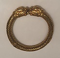 Bracelet (Kada), One of a Pair, Gold
