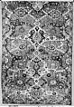 Carpet, Cotton (warp and weft), wool (weft and pile); asymmetrically knotted pile