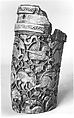 Fragment of an Oliphant, Ivory; carved
