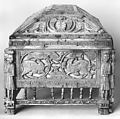 Morgan Casket, Ivory; carved