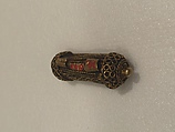 Amulet Case, Gold; filigree