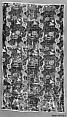 Textile Fragment, Silk, metal wrapped thread