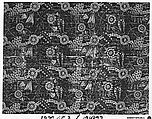 Textile Fragment, Silk, metal wrapped thread