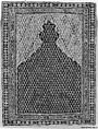 "Senneh" Prayer Rug, Cotton (warp), wool (weft); tapestry-woven