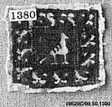 Band, Silk, linen; embroidered
