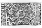 Cushion Cover (Yastik), Silk, cotton, and metal wrapped thread; cut and voided velvet, brocaded.