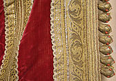 Wedding ensemble, silk, wool