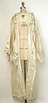 Wedding ensemble, silk, wool
