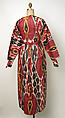 Kaftan, Cotton, silk; ikat woven