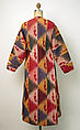 Kaftan, Silk, cotton; ikat woven