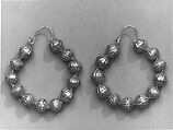 Pair of Earrings, Gold