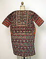 Wedding Robe, Silk, cotton, metal wrapped thread, sequins, mirror insets; embroidered