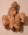Chess Piece, Rook, Ivory; carved