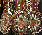 Wedding Tunic, Cotton, metal, synthetics; embroidered