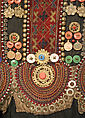 Wedding Tunic, Cotton, metal, plastic, mother of pearl; embroidered