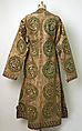 Kaftan, Silk, metal wrapped thread; brocaded