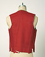 Ensemble, wool, silk, metallic embroidery, linen