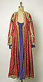 Robe, Silk, metal wrapped thread; brocaded
