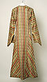 Entari, Silk, cotton, metal wrapped threads; woven