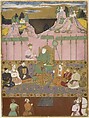The House of Bijapur, Painting by Kamal Muhammad (active 1680s), Ink, opaque watercolor, gold, and silver on paper