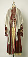 Ensemble, Silk, cotton, metal wrapped thread