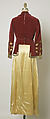 Ensemble, Silk, cotton, metal wrapped thread