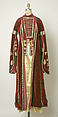 Ensemble, Silk, cotton, metal wrapped thread