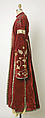 Ensemble, Silk, cotton, metal wrapped thread