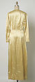 Ensemble, Silk, cotton, metal wrapped thread