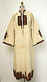 Shirt, cotton, wool, metallic thread