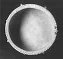 Dish, Earthenware; molded, unglazed