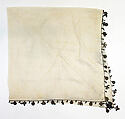 Wedding ensemble, silk, cotton, metallic thread