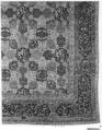 Carpet with a Compartment Design, Silk (warp and weft), wool (pile); asymmetrically knotted pile