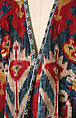 Coat, Silk; ikat woven