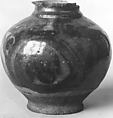 Vase, Stonepaste; luster-painted on opaque white glaze under transparent colorless glaze