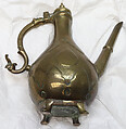 Persian Dragon-Handled Ewer, Brass