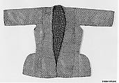 Jacket, Silk, metal wrapped yarn, and wool