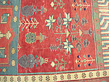 Garden Carpet, Cotton (warp and weft), wool (pile); symmetrically knotted pile