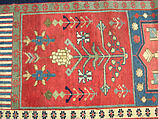 Garden Carpet, Cotton (warp and weft), wool (pile); symmetrically knotted pile