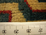 Garden Carpet, Cotton (warp and weft), wool (pile); symmetrically knotted pile