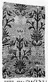 Textile Fragment, Silk; lampas