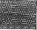 Textile Fragment, Cotton and silk; embroidered