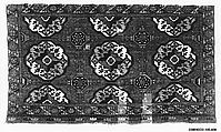 Storage Bag (Chuval) Face, Wool, (warp, weft and pile), cotton (weft); asymmetrically knotted pile